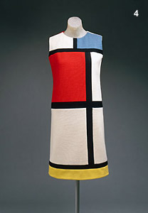 Dress of “Ives Saint Laurent” from collection autumn-winter 1965 – 1966