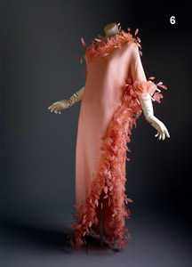 Evening dress of “Givenchy” from collection autumn-winter 1968-1969