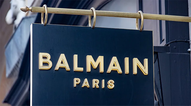 Бутик на Balmain в Париж, Франция.