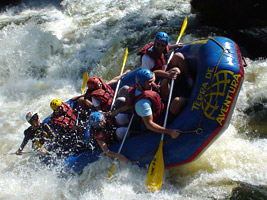 The rafting powers with positive emotions, it tonics and it is a wonderful way for entertainment