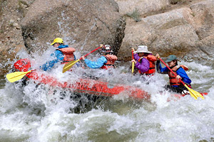 The rafting powers with positive emotions, it tonics and it is a wonderful way for entertainment