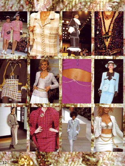 Модели на Карл Лагерфелд за “Шанел” от 90-те години на ХХ век