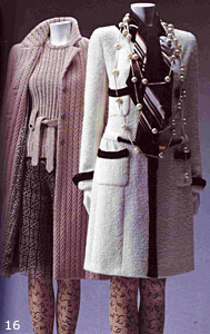 Модели на Карл Лагерфелд за “Шанел”, есен-зима 2000-2001