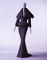 Model of John Galliano for “Christian Dior”, collection autumn-winter 1997-08 in the museum in Kyoto