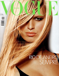 Karolina Kurkova beautifies the covers of a number of fashion and lifestyle magazines