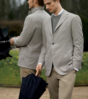 Actual proposals for the winter wardrobe of the man from collection „Sartoria” of „Zegna”