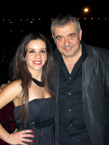 Elitsa Todorova and Lubomir Stoykov at the concert of Lily Ivanova in Olympia Hall