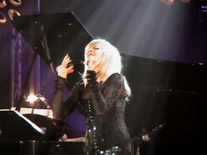 Lily Ivanova during her concert in Olympia Hall 