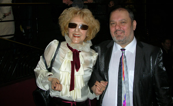 Lily Cherveniakova together with her son Kamen at the concert of Lily Ivanova in Olympia Hall 