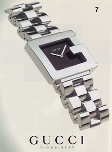 Дизайн на Том Форд за часовник “Гучи”