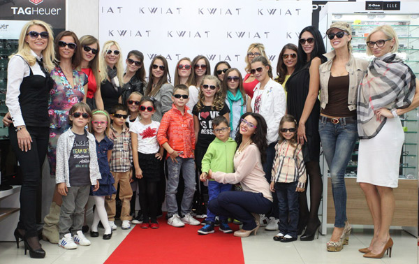 Известни дами с децата си подкрепят кампания за профилактика на детското зрение