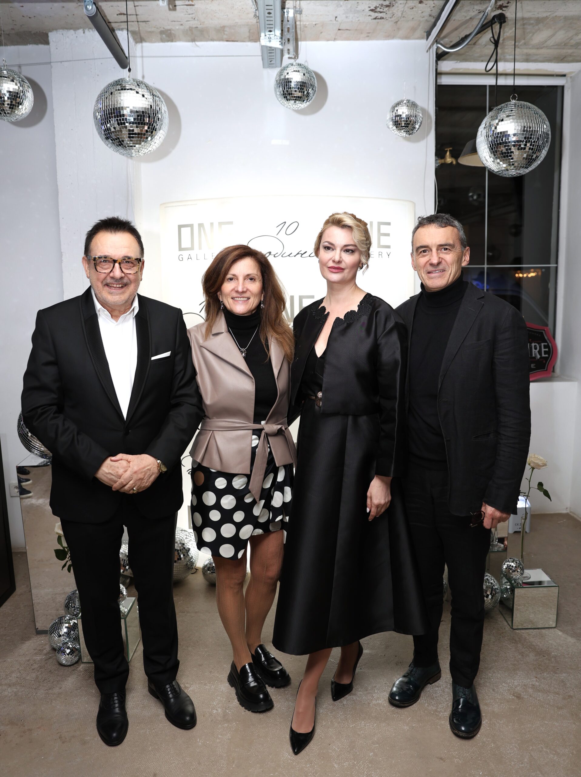 Проф. Любомир Стойков, Десислава Зафирова, проф. Иво Петров и неговата съпруга. Фото: Алма комуникация / Петър Станев