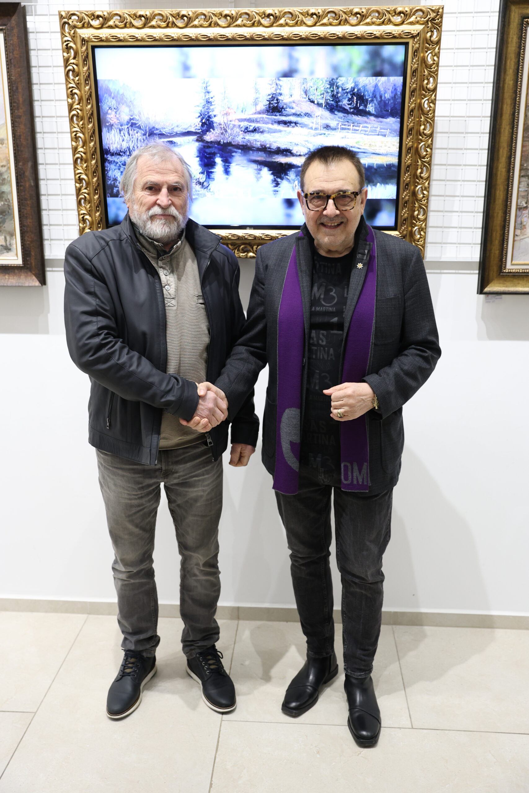 Юрий Ковачев и проф. Любомир Стойков. Фото: Алма комуникация / Петър Станев