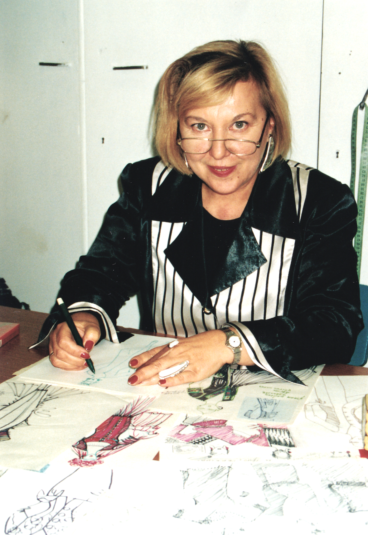 Натали Генова – кадър от филма портрет на Любомир Стойков за нея.